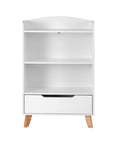 - Kids Bookshelf | 3-Tier Storage with Drawer & Open Shelving Keezi Baby & Kids > Kid's Furniture > Kid's Bookcases & Shelves