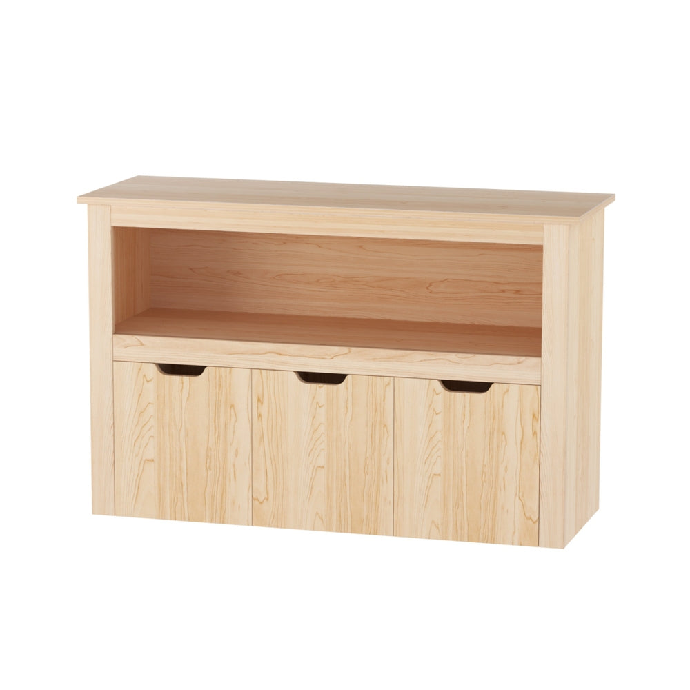 - 3-Drawer Kids Bookshelf – Wooden Toy &amp; Book Storage Keezi Kids Furniture &gt; Living Room &gt; Bookcases &amp; Shelves