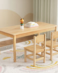 - Kids Table and 2 Chairs Set | Durable Pinewood Furniture for Play & Learning Keezi Baby & Kids > Kid's Furniture > Kid's Tables, Chairs & Seats