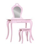 - Kids Princess Dressing Table & Stool Set | Pink Keezi Baby & Kids > Kid's Furniture > Kid's Dressers, Cupboards & Wardrobes