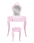 - Kids Princess Dressing Table & Stool Set | Pink Keezi Baby & Kids > Kid's Furniture > Kid's Dressers, Cupboards & Wardrobes