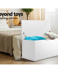- Kids Toy Storage Box & Organiser Chest – White Keezi Baby & Kids > Kid's Furniture > Toy Boxes