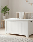 - Kids Toy Box Chest – White Storage Organizer for Toys, Clothes & Blankets Keezi Baby & Kids > Kid's Furniture > Toy Boxes