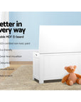 - Kids Toy Box Chest – White Storage Organizer for Toys, Clothes & Blankets Keezi Baby & Kids > Kid's Furniture > Toy Boxes