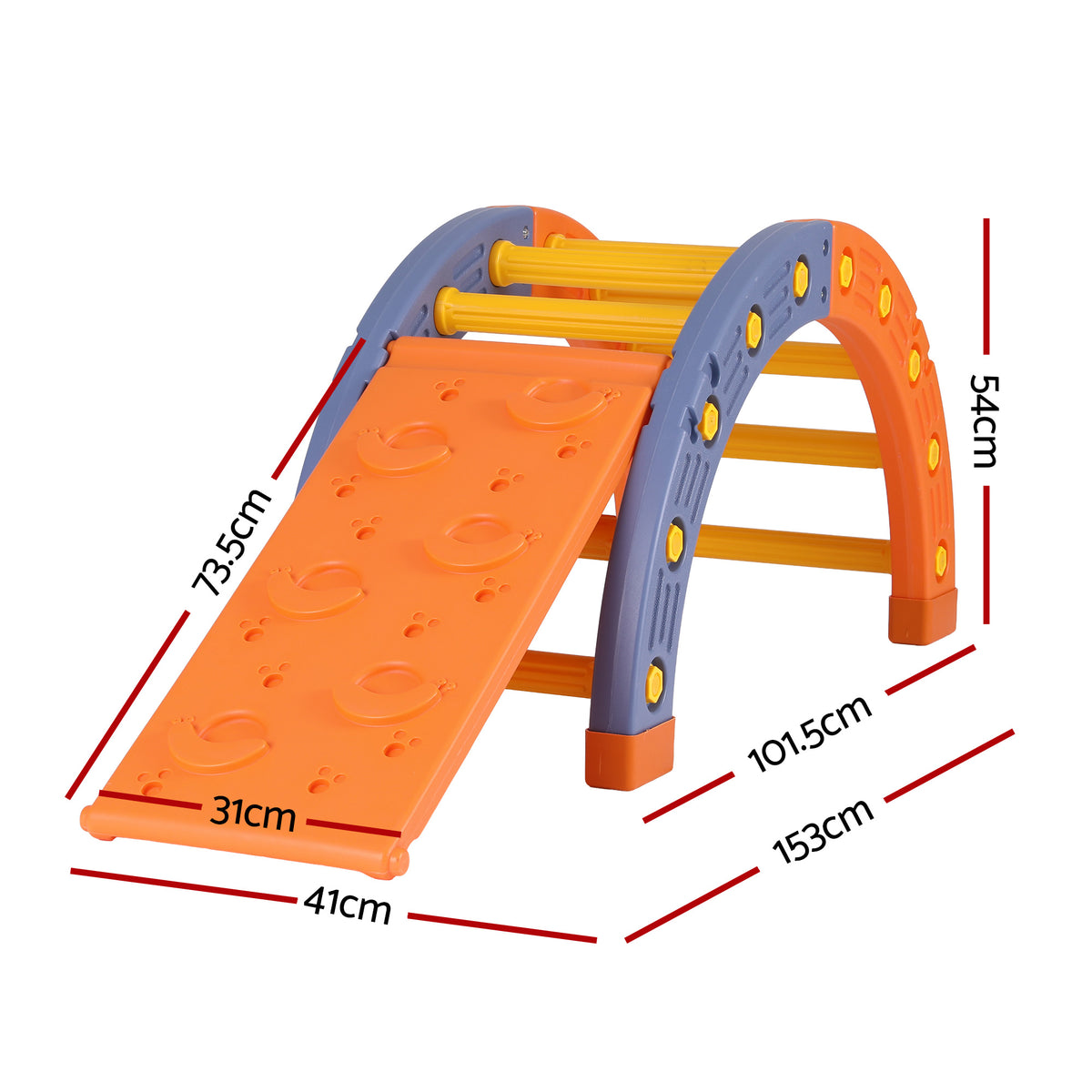 - Keezi Kids Climbing Frame with Slide &amp; Pikler Arch Baby Stork Baby &amp; Kids > Baby &amp; Kid's Toys > Activity Toys