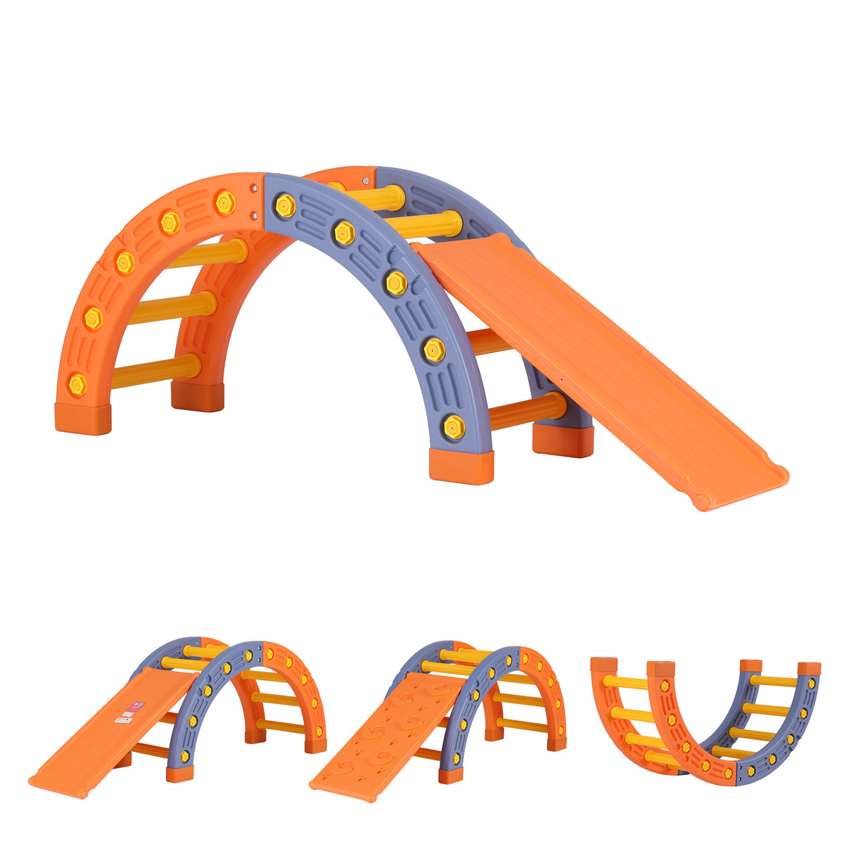 - Keezi Kids Climbing Frame with Slide &amp; Pikler Arch Baby Stork Baby &amp; Kids > Baby &amp; Kid's Toys > Activity Toys