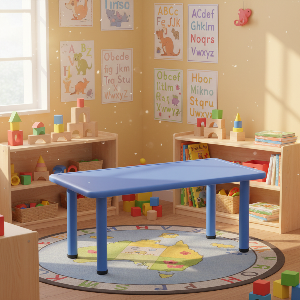 - Kids Activity Table 120cm x 60cm Keezi Baby &amp; Kids > Kid's Furniture > Kid's Desks