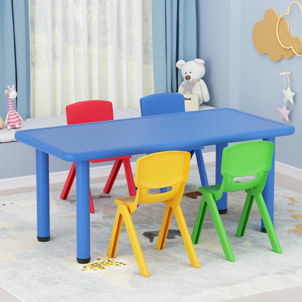 - 5 Piece Kids Activity Table &amp; 4 Chairs Set Keezi Baby &amp; Kids > Kid's Furniture > Kid's Tables, Chairs &amp; Seats