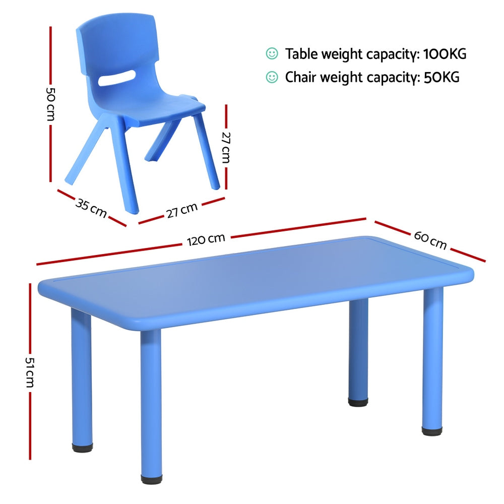 - 9 Piece Kids Activity Table &amp; 8 Chairs Set Keezi Baby &amp; Kids > Kid's Furniture > Kid's Desks