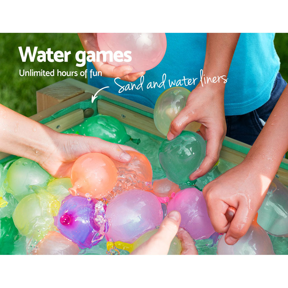 - Wooden Sand & Water Table Set – 2-in-1 Outdoor Play Station Keezi Baby & Kids > Baby & Kid's Toys > Outdoor Play Equipment