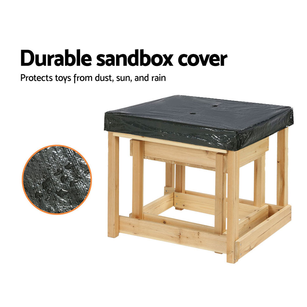 - Wooden Sand & Water Table Set – 2-in-1 Outdoor Play Station Keezi Baby & Kids > Baby & Kid's Toys > Outdoor Play Equipment