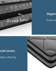 - Giselle Bedding 22cm Premium Mattress | Medium Firm Single Bed Giselle Bedding Furniture > Mattresses > Single Mattress