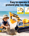 - Keezi Kids Ride On Toy Car Bulldozer and Digger with Helmet Outdoor Sandpit Toys Yellow Baby Stork Baby & Kids > Ride On Cars, Go-karts & Bikes > Ride On Cars