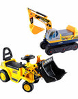 - Keezi Kids Ride On Toy Car Bulldozer and Digger with Helmet Outdoor Sandpit Toys Yellow Baby Stork Baby & Kids > Ride On Cars, Go-karts & Bikes > Ride On Cars