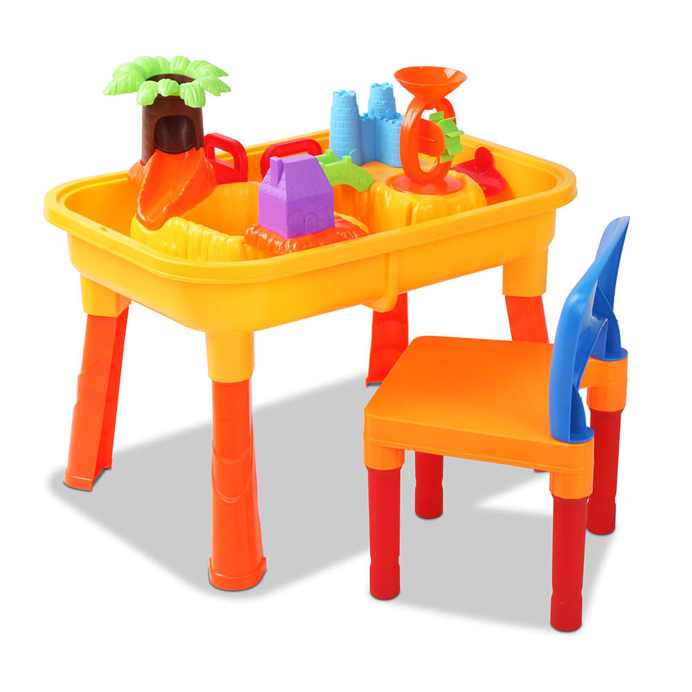 - Kids Sand & Water Table with Chair – Outdoor Play Set Keezi Baby & Kids > Baby & Kid's Toys > Pretend Play