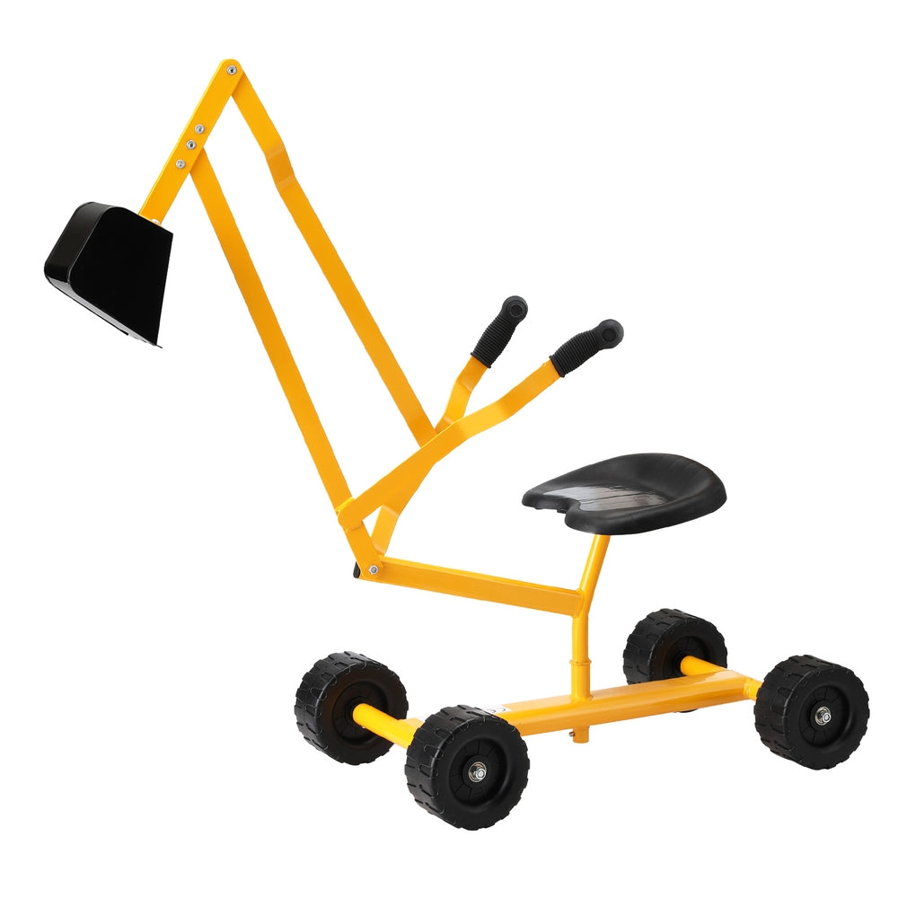 - Keezi Kids Ride On Car Digger Bulldozer Sandpit Play Toys Rotate Seat Yellow Baby Stork Baby &amp; Kids > Baby &amp; Kid's Toys > Pretend Play