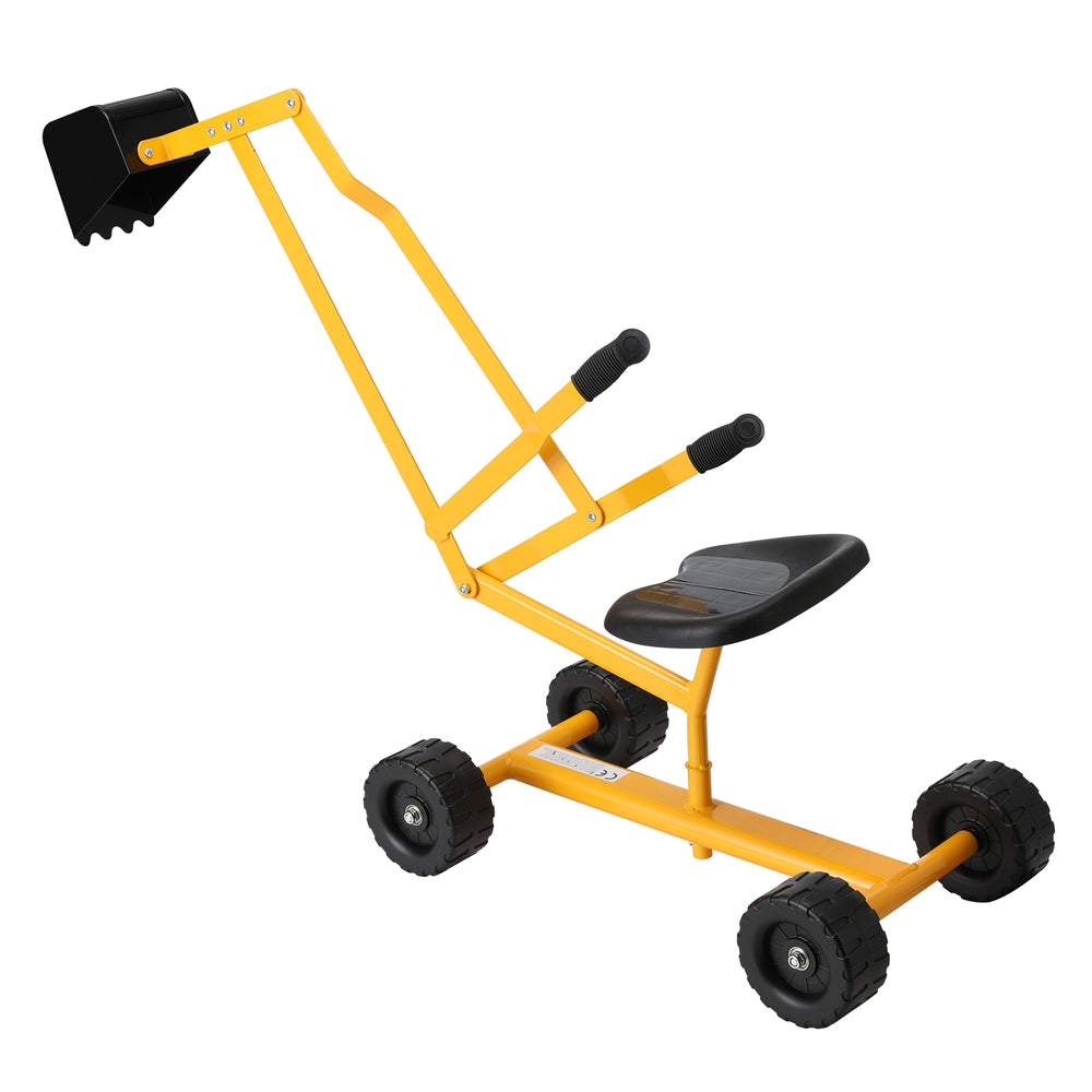 - Keezi Kids Ride On Car Digger Bulldozer Sandpit Play Toys Rotate Seat Yellow Baby Stork Baby &amp; Kids > Baby &amp; Kid's Toys > Pretend Play