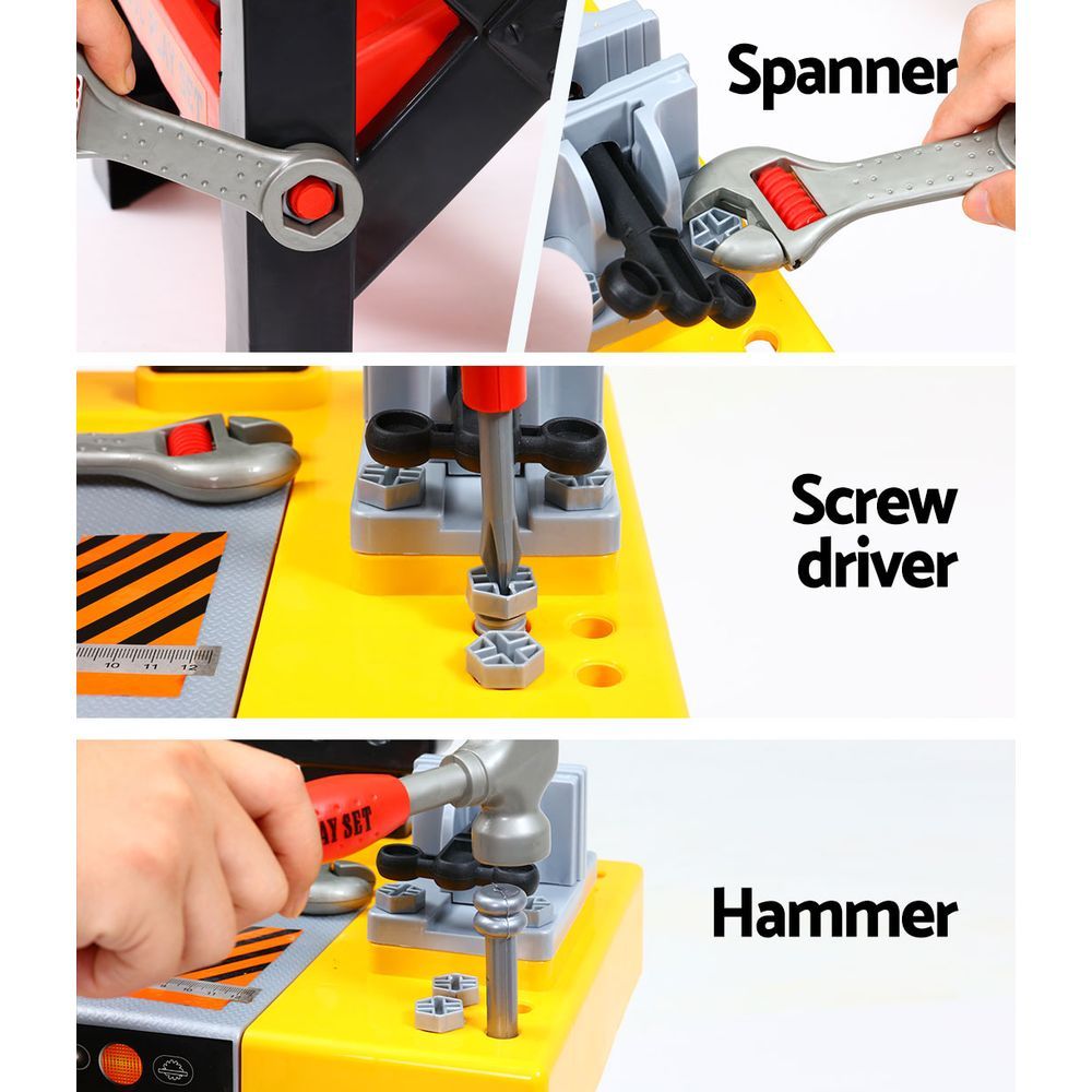 - Keezi Kids Pretend Workbench DIY Tools 54 Piece Children Role Play Toys Black Baby Stork Baby &amp; Kids > Baby &amp; Kid's Toys > Pretend Play