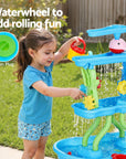 - Sand and Water Table – 4-Tier Waterfall Play Set Keezi Baby & Kids > Baby & Kid's Toys > Building Toys