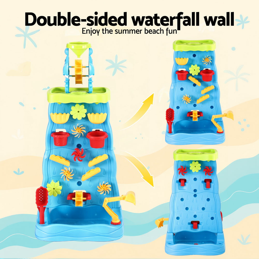 - Sand and Water Table – Waterfall Wall Play Set for Kids Keezi Baby & Kids > Baby & Kid's Toys > Outdoor Play Equipment