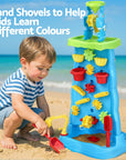 - Sand and Water Table – Waterfall Wall Play Set for Kids Keezi Baby & Kids > Baby & Kid's Toys > Outdoor Play Equipment