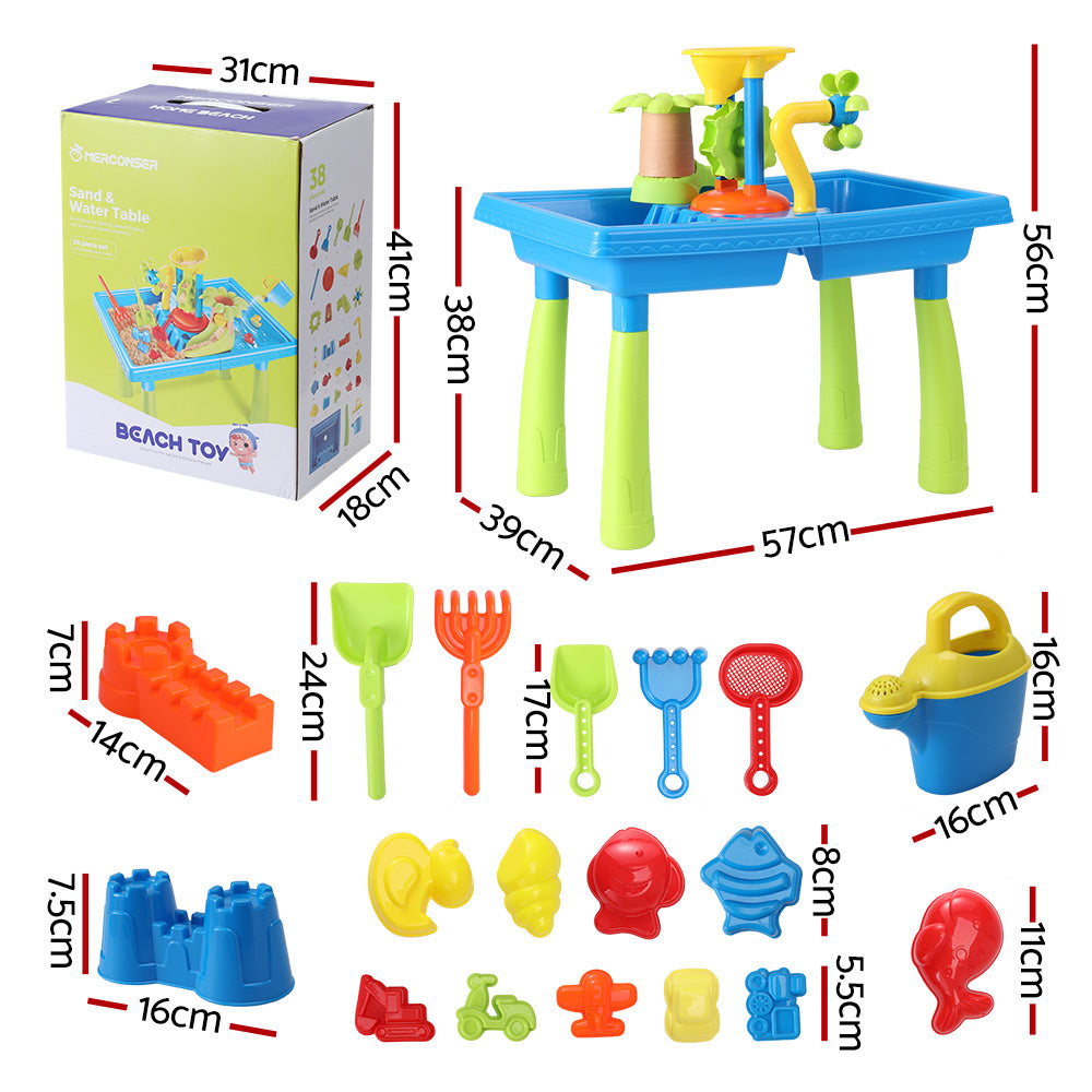 - Sand & Water Table – Windmill & Shovel Play Set Keezi Baby & Kids > Baby & Kid's Toys > Outdoor Play Equipment