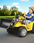 - Kids Electric Ride-On Bulldozer – 6V Battery-Powered Digger with Remote Control & Lifting Arm Baby Stork Baby & Kids > Ride On Cars, Go-karts & Bikes > Ride On Cars
