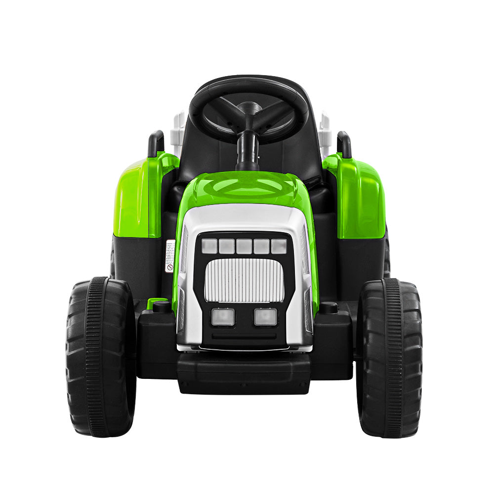 - Electric Electric Ride On Tractor with Trailer | 12V – Green Baby Stork Baby &amp; Kids &gt; Ride On Cars, Go-karts &amp; Bikes &gt; Ride On Cars