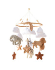 - Animal Kingdom Safari Nursery Mobile Baby Stork Baby Mobile