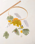 - Handmade Stegosaurus Dinosaur Crib Mobile | Soft Felt & Natural Wood | Nursery Decor Baby Stork Baby Mobile