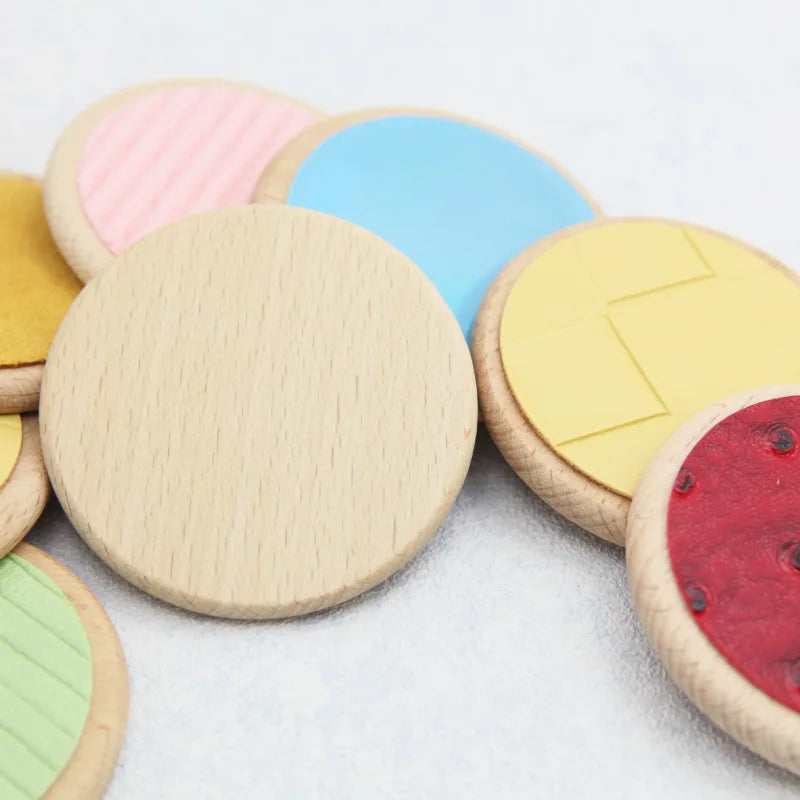 Montessori Sensory Discs - Touch and Feel Educational Toy for Babies ...