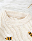 - Busy Bee Knit Jumper Baby Stork