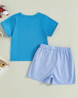 - Airplane Adventure 2-Piece Baby Set – T-Shirt & Shorts Baby Stork