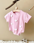 Heart, Cloud & Flower Baby Bodysuit