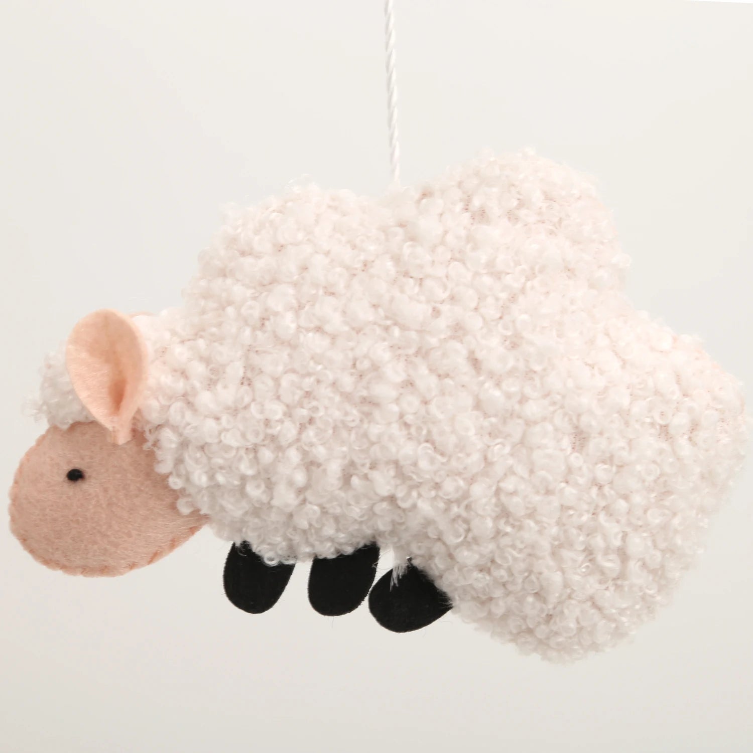 - Farmyard Friends Animals Baby Mobile – Handmade Felt Cot Mobile Baby Stork