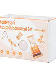- Toddlers Early Education Wooden Musical Instrument Set Baby Stork Musical Toy