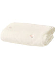 Polar Fleece Blanket with Embroidered Motifs | 125 × 90cm