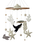 - Ocean Baby Mobile | Whale, Turtle & Seahorse Nursery Mobile Baby Stork