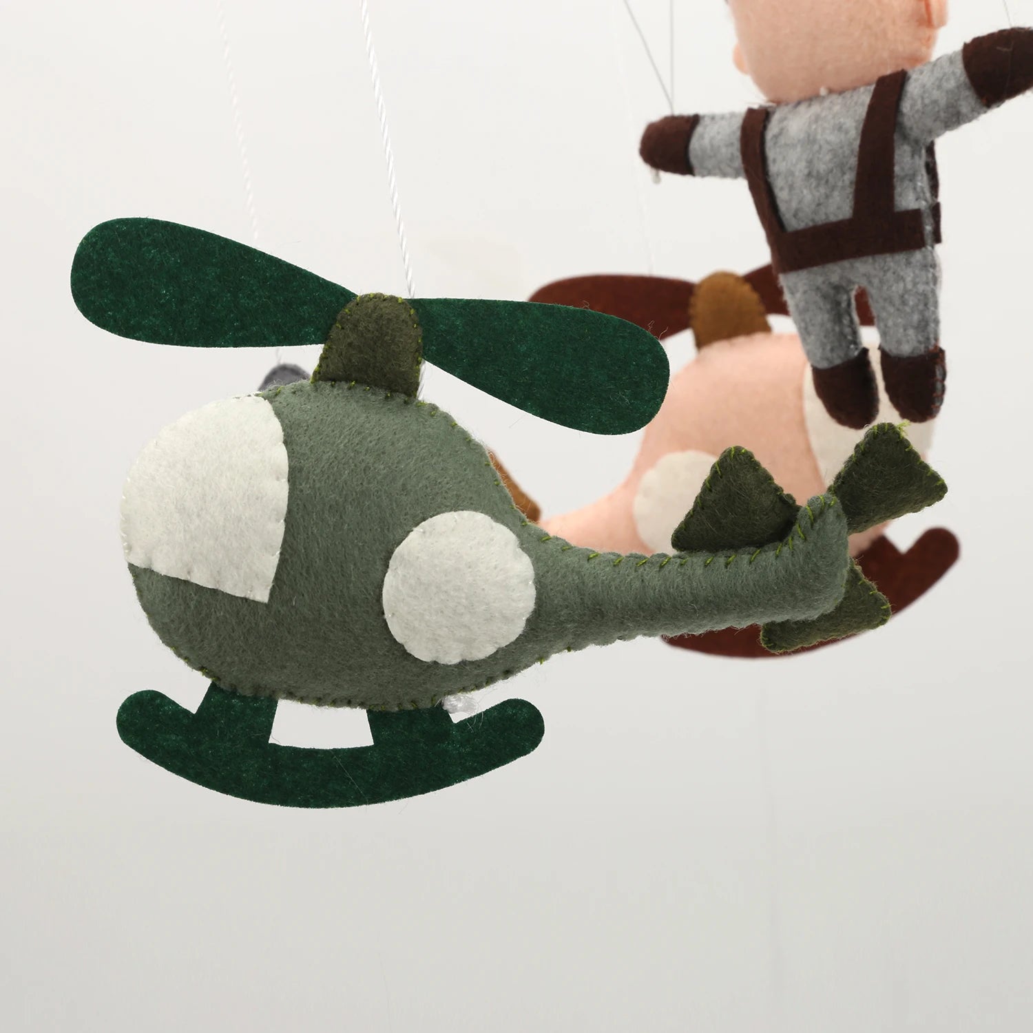 Aviator Baby Mobile | Pilot, Airplane &amp; Helicopter Nursery Mobile