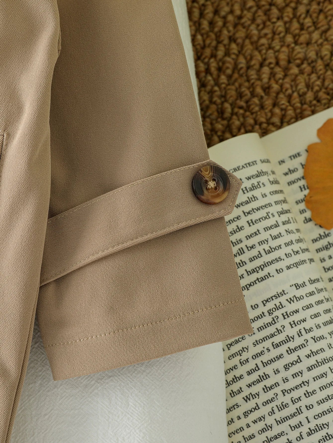 - Classic Toddler Trench Coat Baby Stork