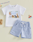 - Wild One Birthday Clothing Set Baby Stork