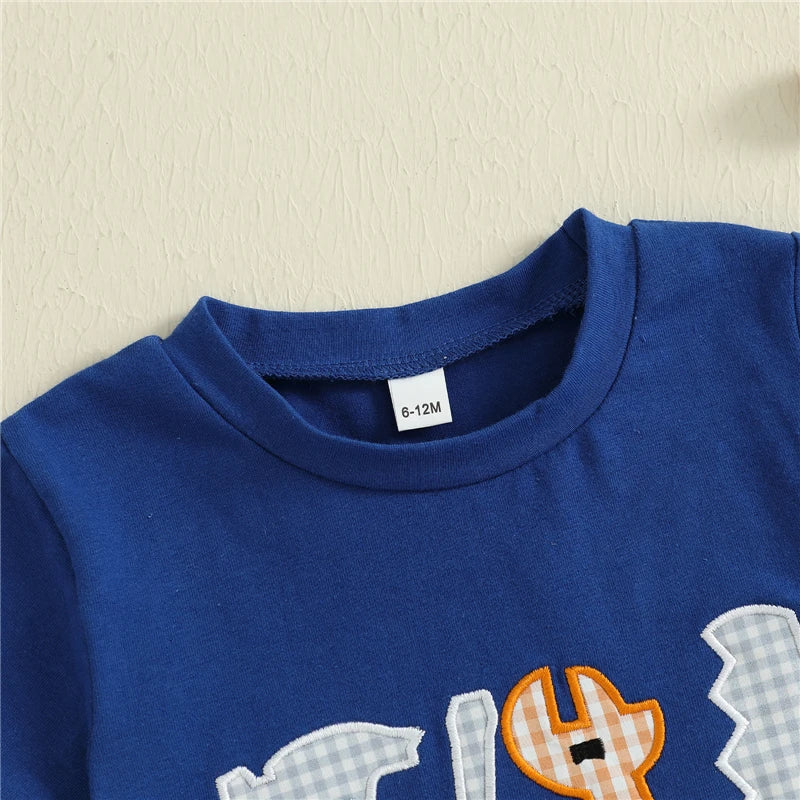 - Little Builder Tool Shorts Set Baby Stork