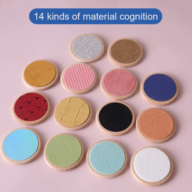 Storks Disc Montessori Sensory Discs - Touch and Feel Educational Toy for Babies ...