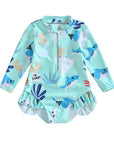 - Ocean Adventure Long Sleeve Swimsuit Baby Stork