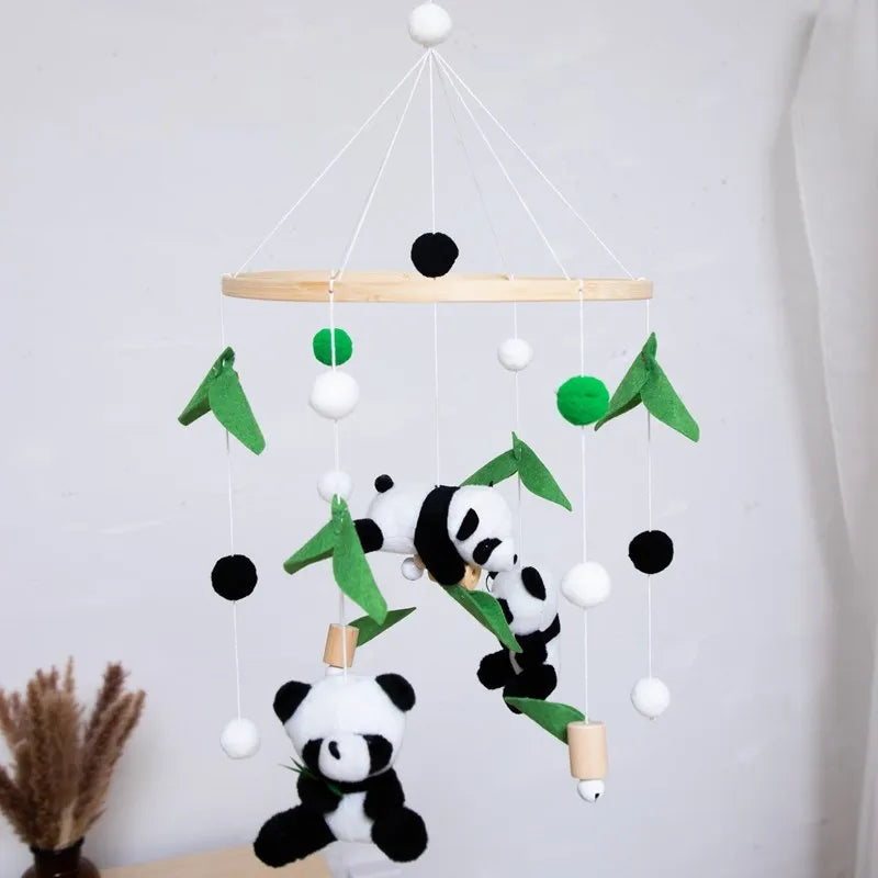 Panda Crib Baby Panda Nursery Mobile | Premium Crib Mobile for Boys & Girls – Baby ...
