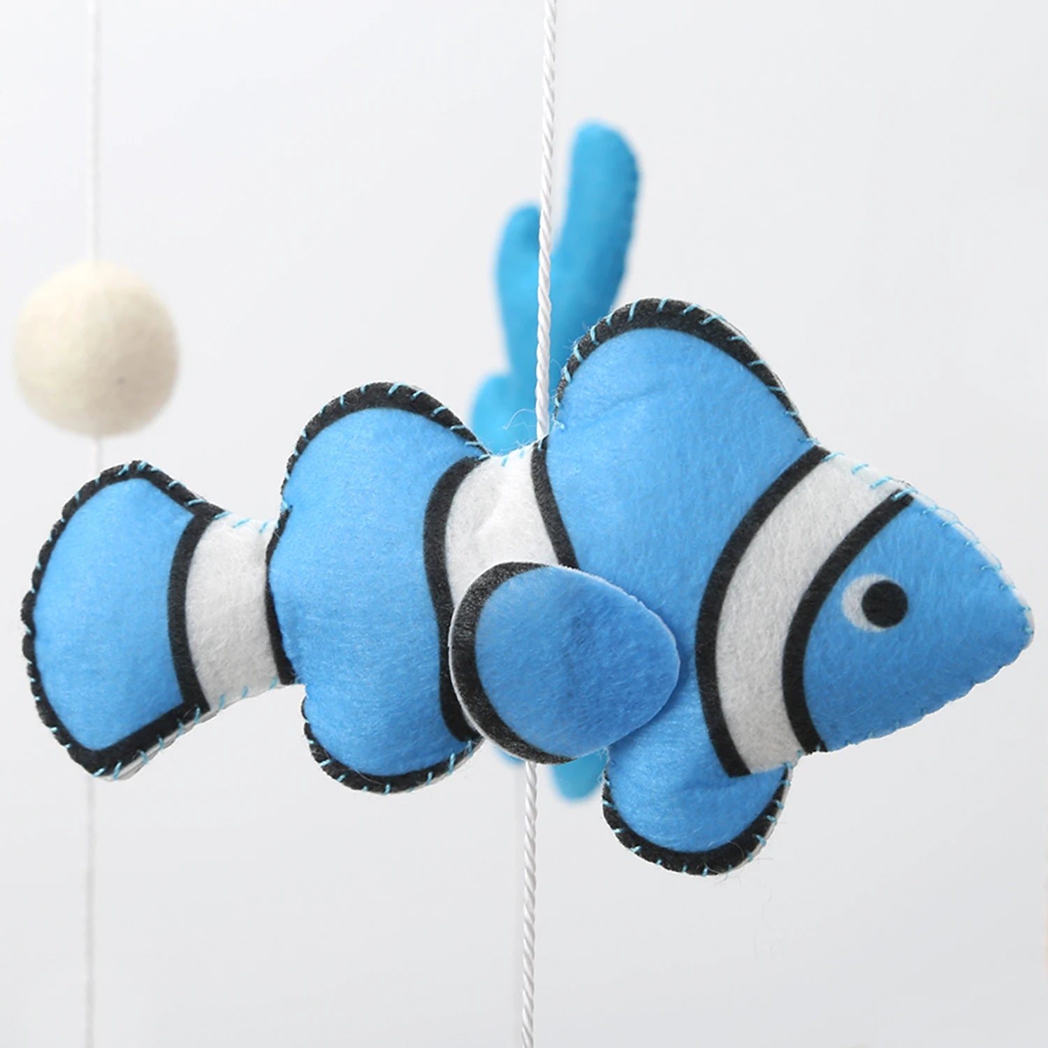 - Under the Sea Baby Mobile – Ocean Theme Felt Crib Mobile Baby Stork