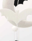 - Bat Baby Mobile | Black & White Moon Nursery Mobile Baby Stork