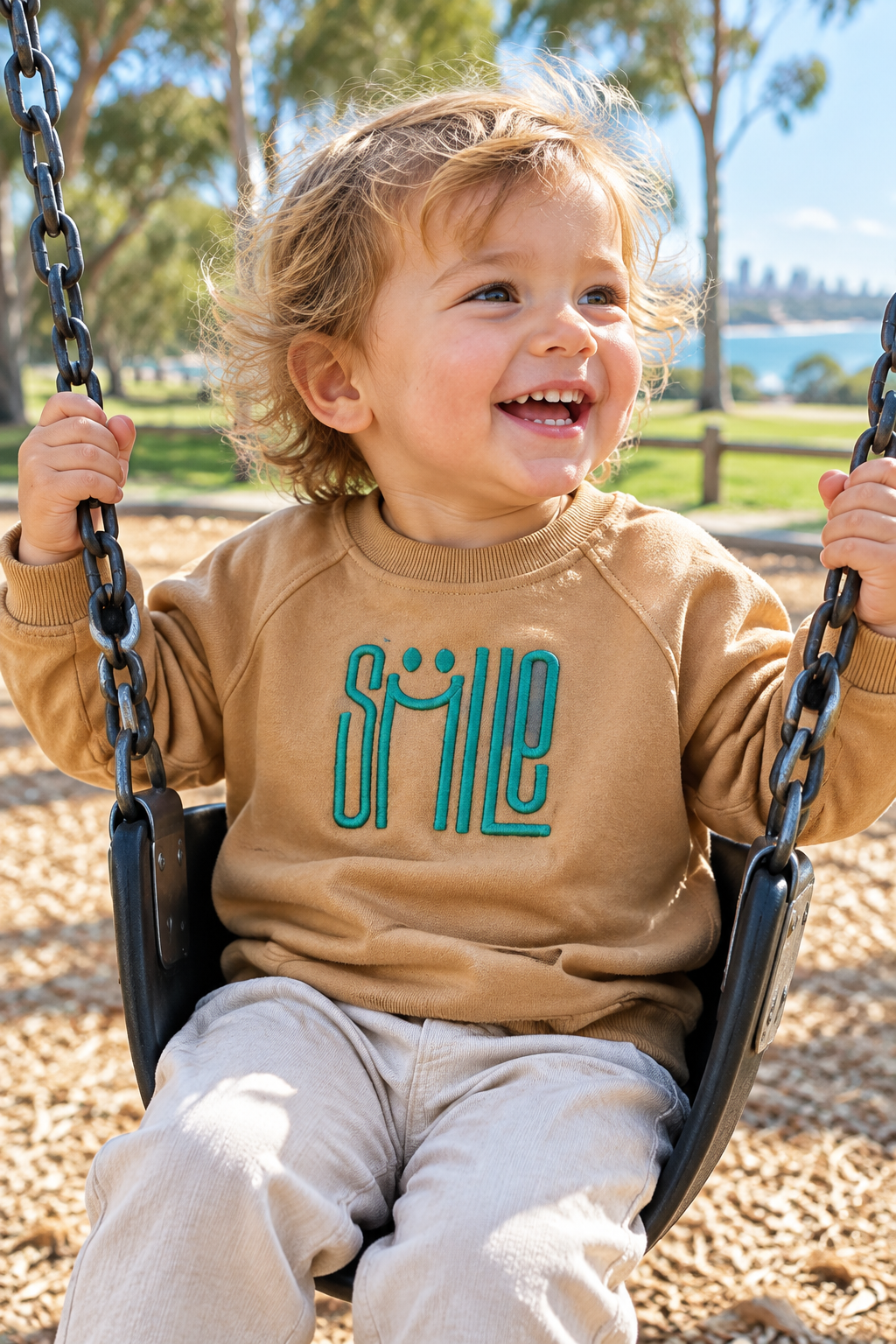 Smile Letter Kids Sweatshirt