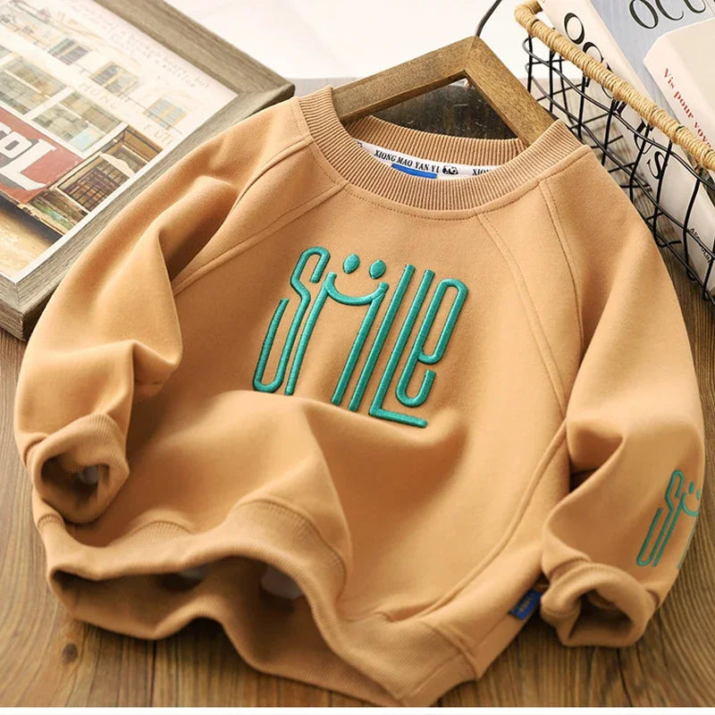 Smile Letter Kids Sweatshirt