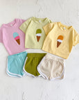 Ice Cream Baby & Toddler Tee & Shorts Set